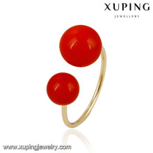 13863 Xuping nouveau conçu mode or plaqué femmes anneaux